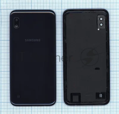 Задняя крышка для Samsung A105FD Galaxy A10 (2019) черный