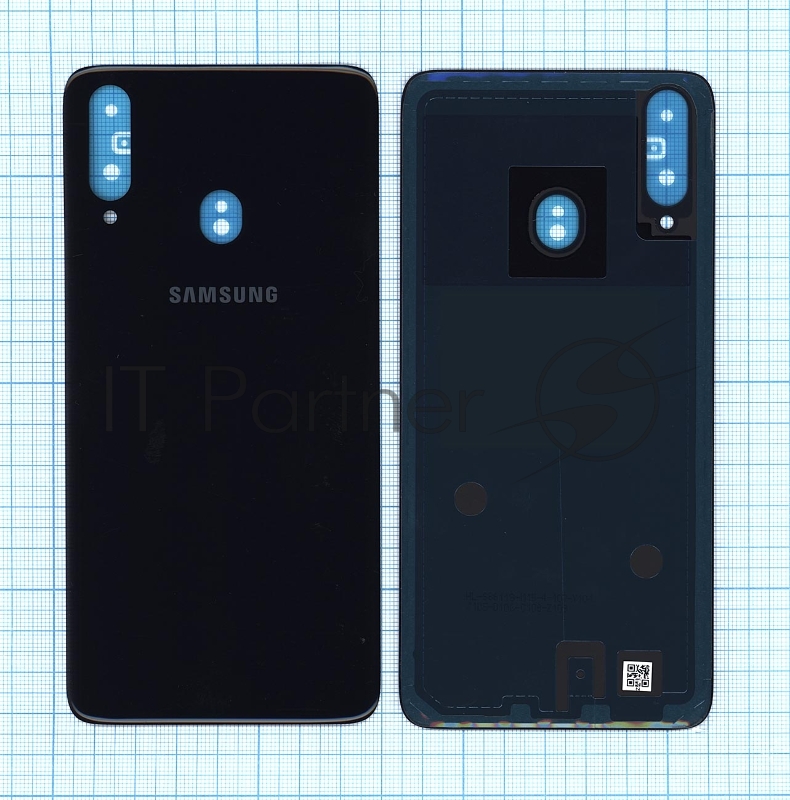 Задняя крышка для Samsung A207F Galaxy A20S (2019) черный