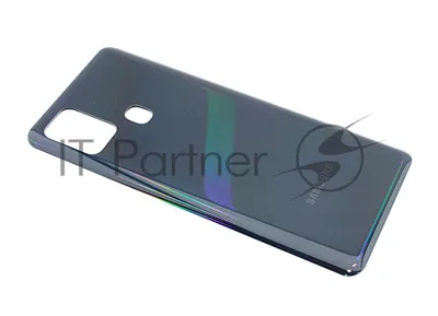 Задняя крышка для Samsung A21S A217F черный