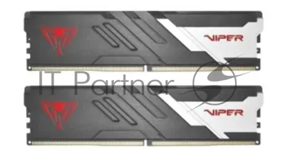 Оперативная память Patriot Viper Venom, DDR5, 32Gb (2x16Gb), 6000MHz, CL30, DIMM, с радиаторами, серый/черный