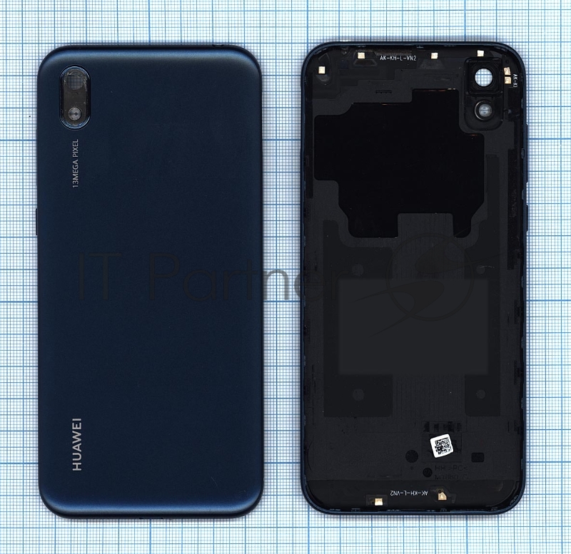 Задняя крышка для Huawei Y5 2019 синяя