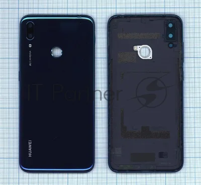 Задняя крышка для Huawei Y7 2019 синий
