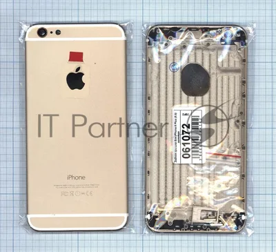 Задняя крышка для iPhone 6 Plus (5.5) золотой