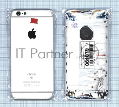 Задняя крышка для iPhone 6S (4.7) серебристый