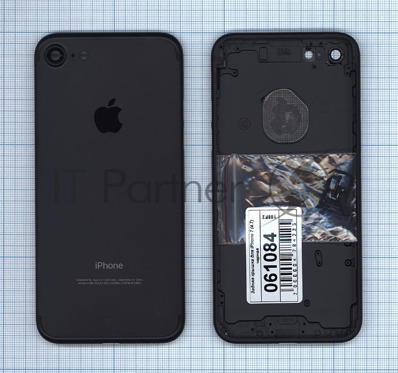 Задняя крышка для iPhone 7 (4.7) черный