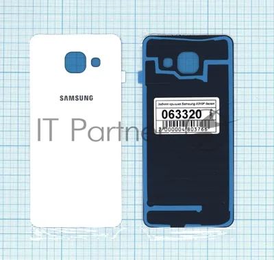 Задняя крышка для Samsung A310F Galaxy A3 (2016)белый