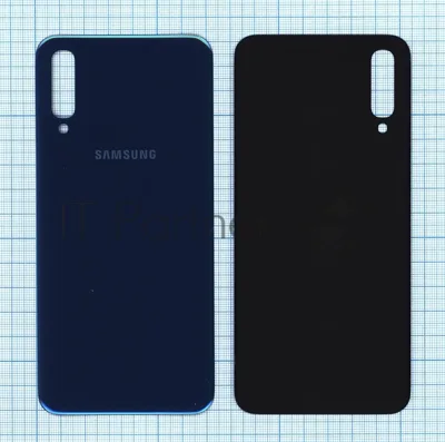 Задняя крышка для Samsung A505F Galaxy A50 (2019) синий