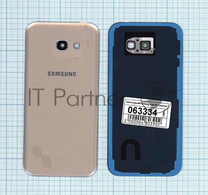 Задняя крышка для Samsung A520 Galaxy A5 (2017) золотой