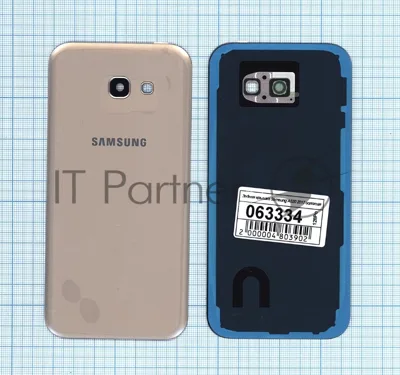 Задняя крышка для Samsung A520 Galaxy A5 (2017) золотой