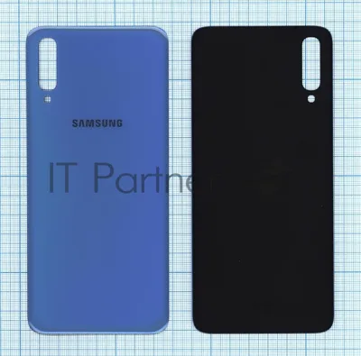 Задняя крышка для Samsung A705F Galaxy A70 (2019) синий