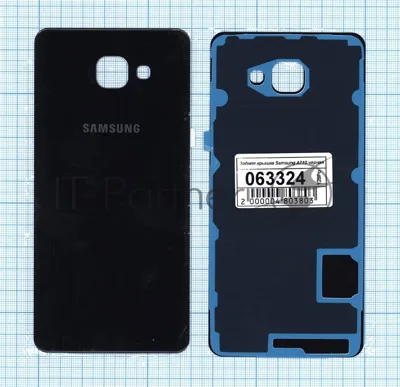 Задняя крышка для Samsung A710 Galaxy A7 (2016) черный