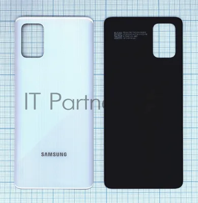 Задняя крышка для Samsung A715F Galaxy A71 (2019) серебристый