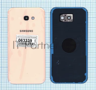 Задняя крышка для Samsung A720 Galaxy A7 (2017) розовый