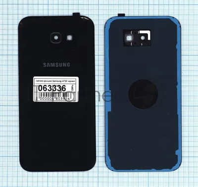 Задняя крышка для Samsung A720 Galaxy A7 (2017) черный