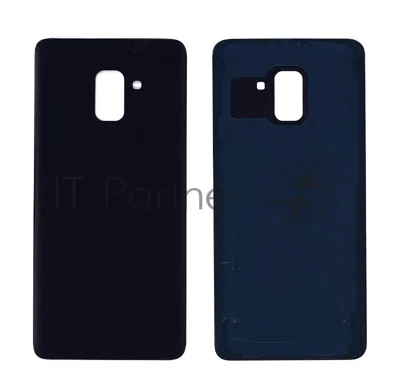 Задняя крышка для Samsung A730F Galaxy A8 Plus (2018) черный