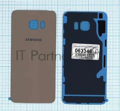 Задняя крышка для Samsung G928 Galaxy S6 Edge Plus золотой