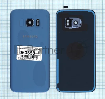 Задняя крышка для Samsung G935F Galaxy S7 Edge синий