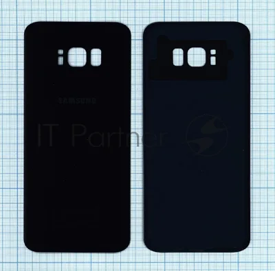 Задняя крышка для Samsung G955F Galaxy S8 Plus черный