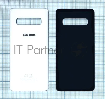 Задняя крышка для Samsung G973 Galaxy S10 белый