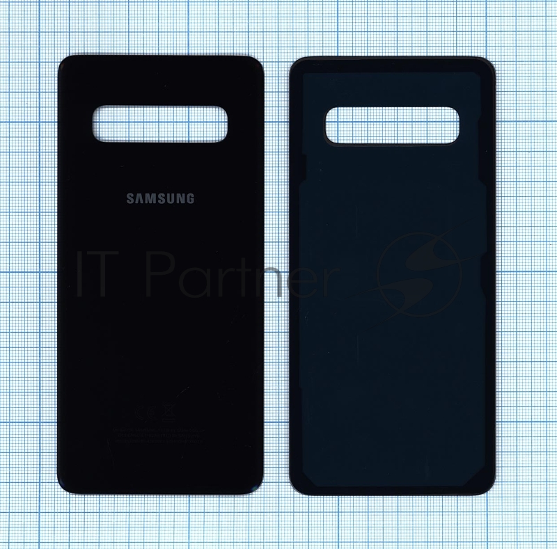 Задняя крышка для Samsung G973 Galaxy S10 черный