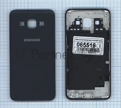 Задняя крышка для Samsung Galaxy A3 SM-A300F черный