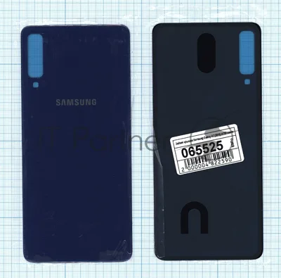 Задняя крышка для Samsung Galaxy A7 (2018) SM-A750F синий