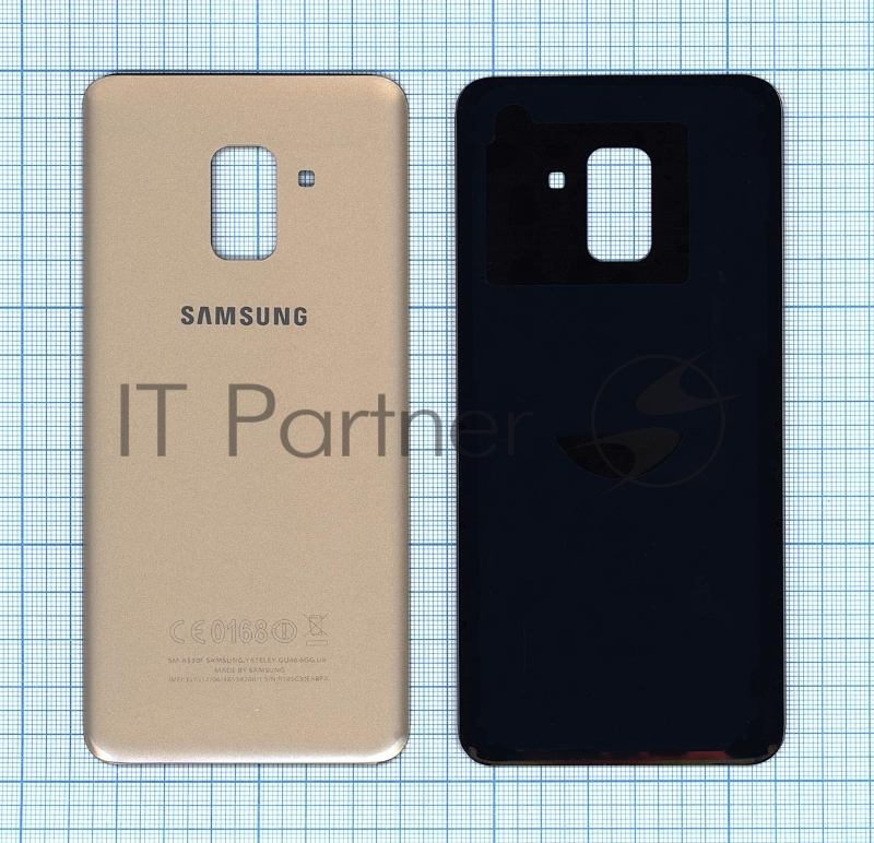 Задняя крышка для Samsung Galaxy A8 (2018) SM-A530F золотой