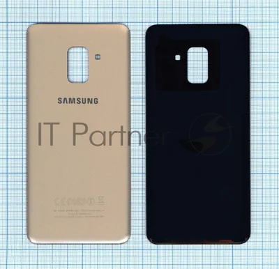 Задняя крышка для Samsung Galaxy A8 (2018) SM-A530F золотой