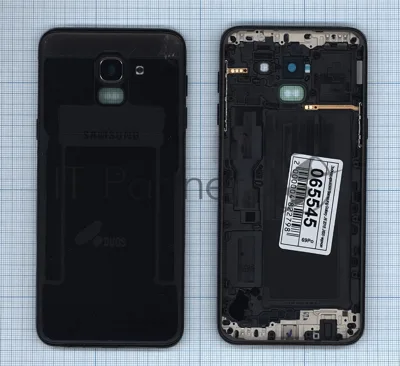 Задняя крышка для Samsung Galaxy J6 2018 SM-J600F черный