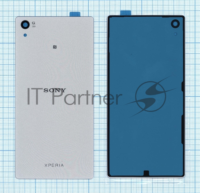 Задняя крышка для Sony Xperia Z5P E6883 серебристый