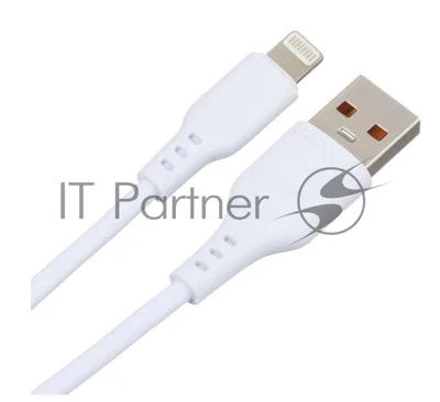 Кабель GoPower USB (M)-LIGHTNING (M) 1M 00-00018567 белый