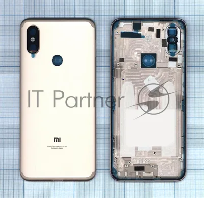 Задняя крышка для Xiaomi Mi 6X Mi A2 золотой