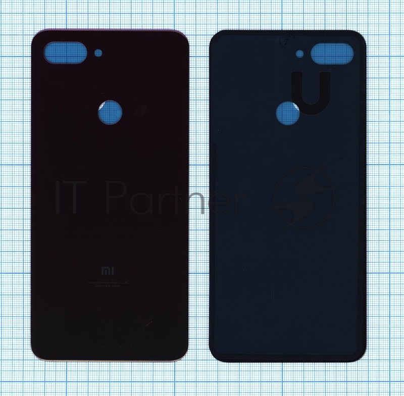 Задняя крышка для Xiaomi Mi 8 Lite фиолетовый