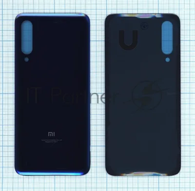 Задняя крышка для Xiaomi Mi 9 синий