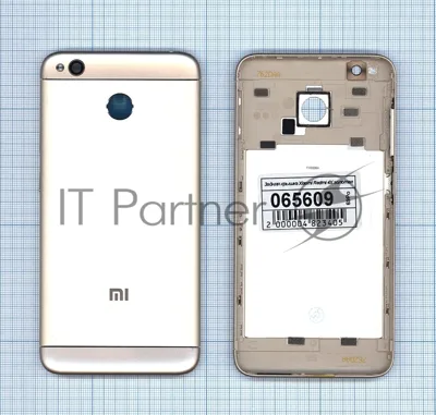 Задняя крышка для Xiaomi Redmi 4X золотой