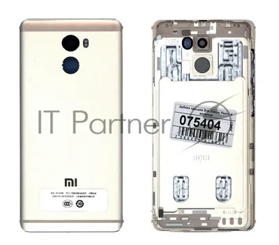 Задняя крышка для Xiaomi Redmi 4 золотая