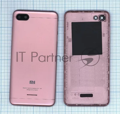 Задняя крышка для Xiaomi Redmi 6A Rose Gold