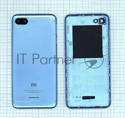 Задняя крышка для Xiaomi Redmi 6A синий