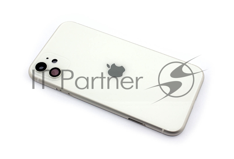 Задняя крышка (корпус) в сборе с рамкой для Apple iPhone 11 белый