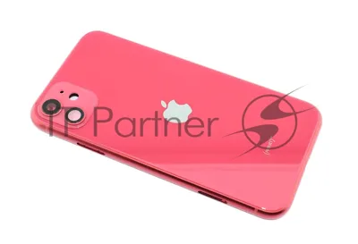 Задняя крышка (корпус) в сборе с рамкой для Apple iPhone 11 красный