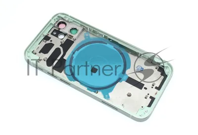 Задняя крышка (корпус) в сборе с рамкой для Apple iPhone 12 Mini зеленый