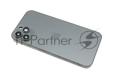 Задняя крышка (корпус) в сборе с рамкой для Apple iPhone 12 Pro черный