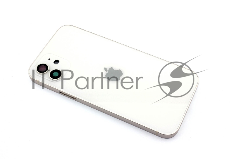 Задняя крышка (корпус) в сборе с рамкой для Apple iPhone 12 белый