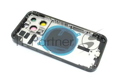 Задняя крышка (корпус) в сборе с рамкой для Apple iPhone 14 Pro черный