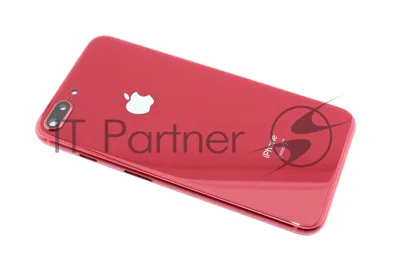 Задняя крышка (корпус) в сборе с рамкой для Apple iPhone 8 Plus красный