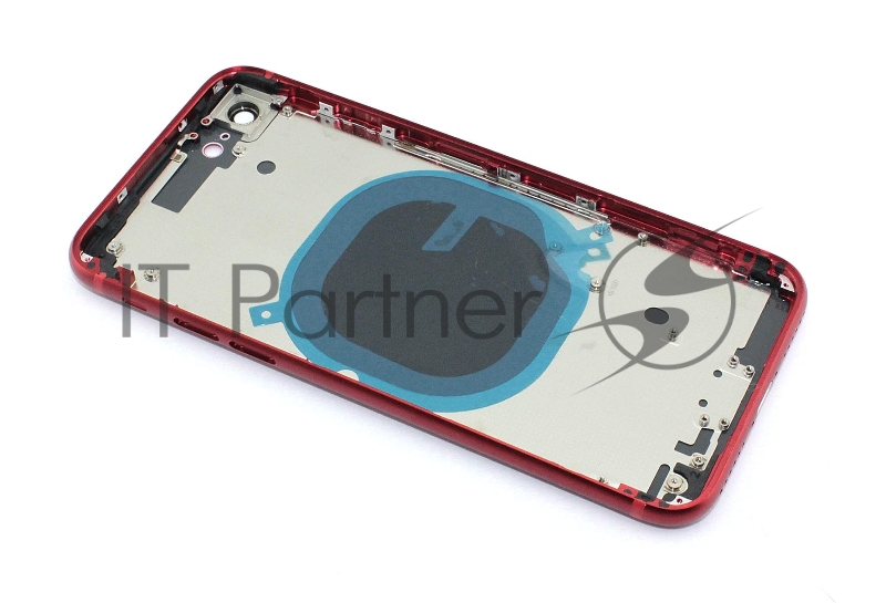 Задняя крышка (корпус) в сборе с рамкой для Apple iPhone SE2 красный