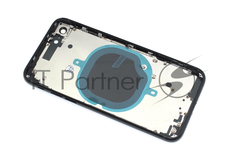 Задняя крышка (корпус) в сборе с рамкой для Apple iPhone SE3 черный