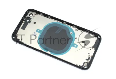 Задняя крышка (корпус) в сборе с рамкой для Apple iPhone SE3 черный