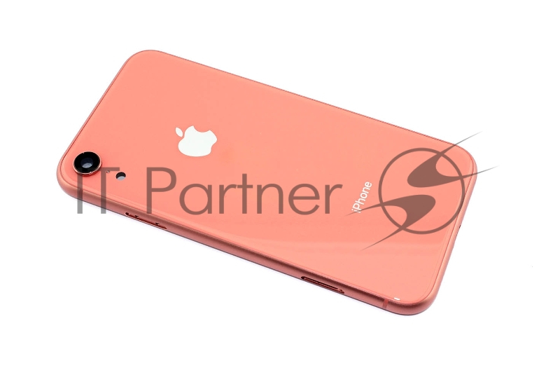 Задняя крышка (корпус) в сборе с рамкой для Apple iPhone XR coral