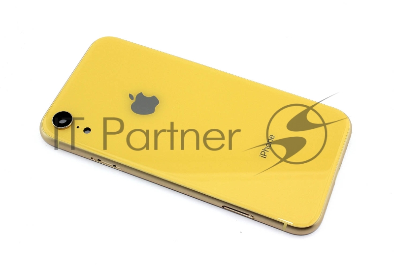 Задняя крышка (корпус) в сборе с рамкой для Apple iPhone XR желтый